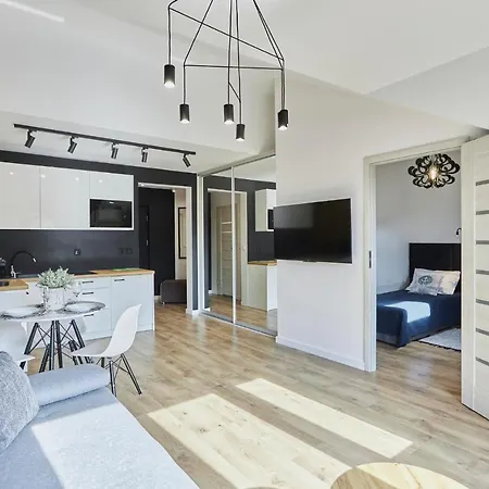 Apartmán Zdrojowa West, Plaza, Promenada, Parking W Cenie Svinoústí